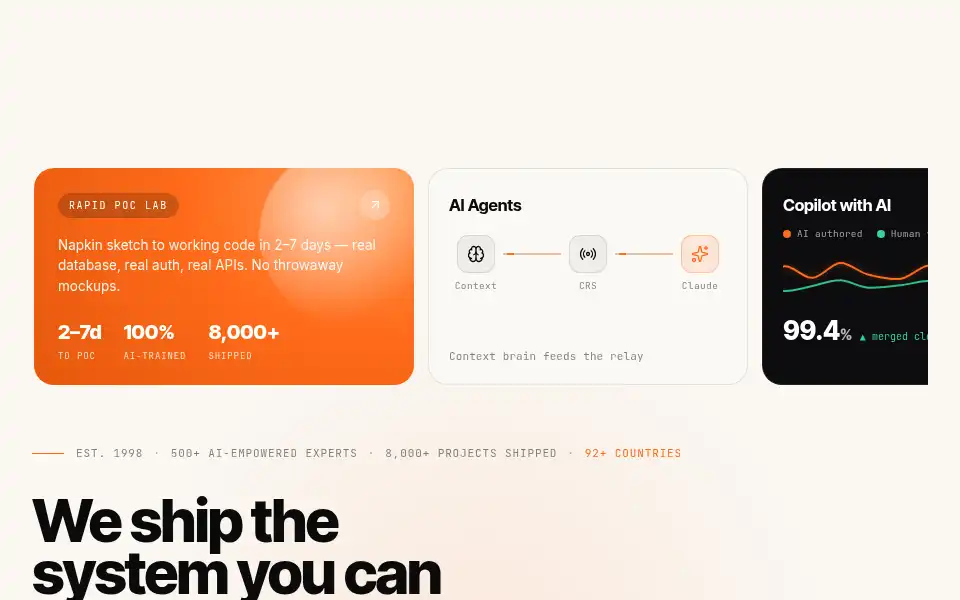Screenshot of indianic.com