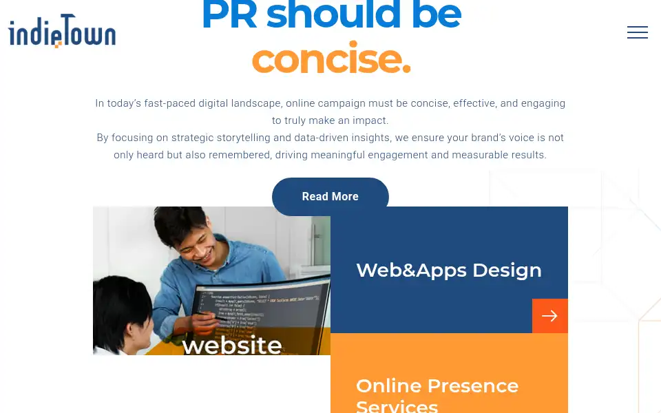 Screenshot of indietown.com