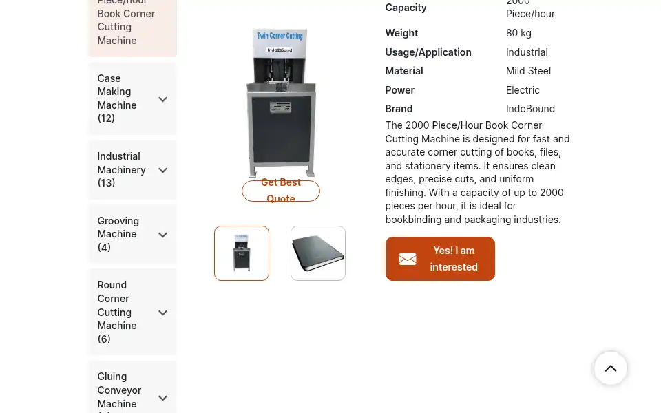 Screenshot of indobound.com