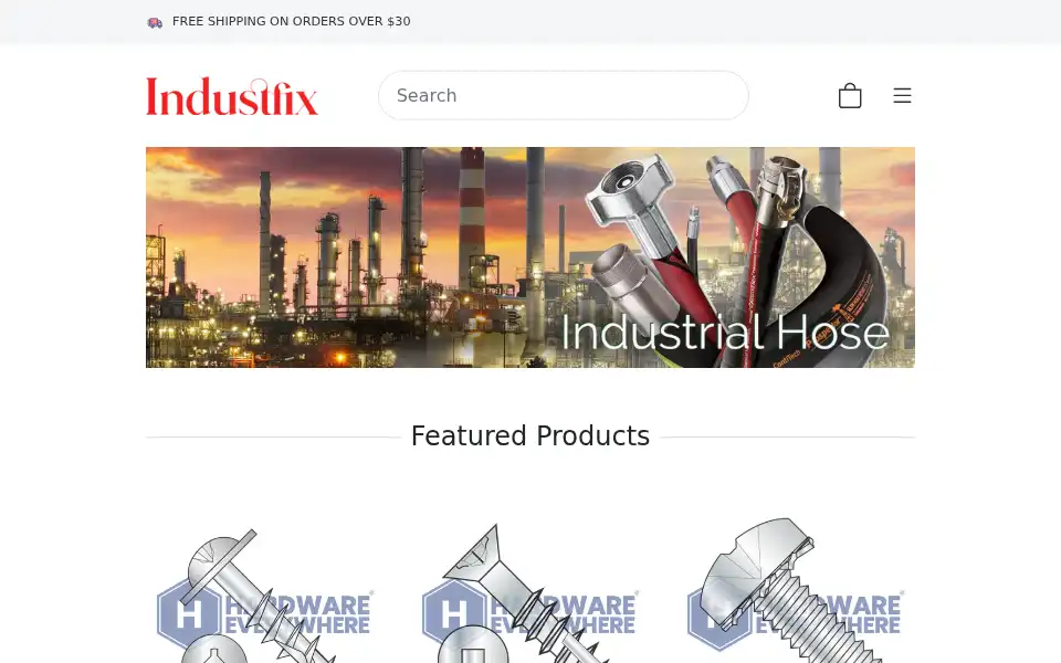 Screenshot of industfix.com