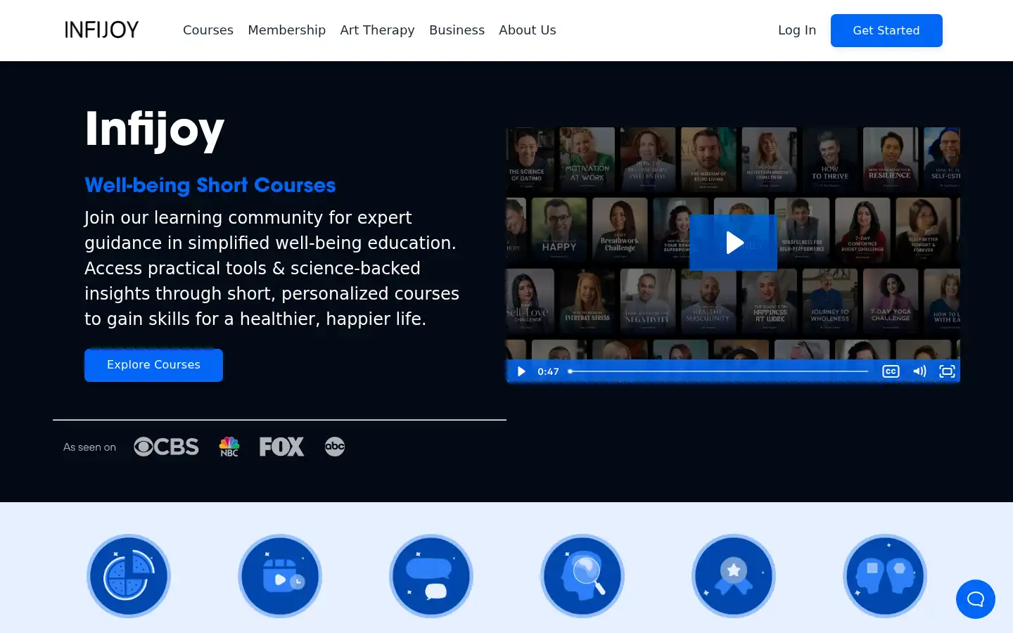 Screenshot of infijoy.com
