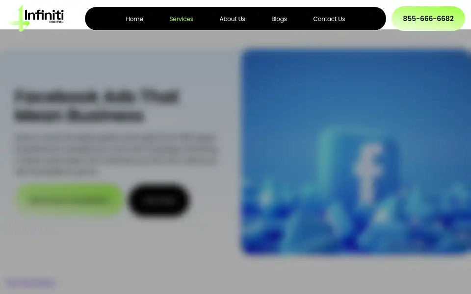 Screenshot of infinitidigital.us
