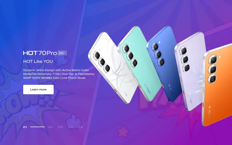Screenshot of infinixmobility.com