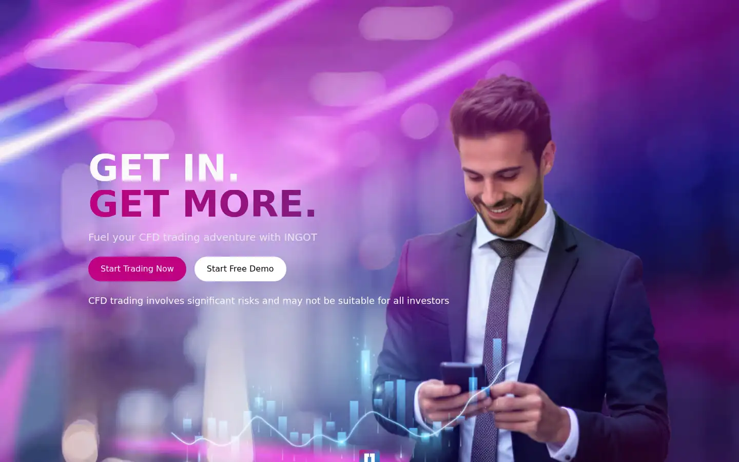 Screenshot of ingot.io