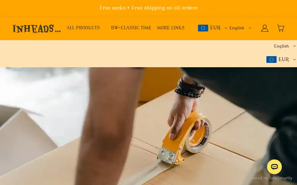 Screenshot of inheadset.com
