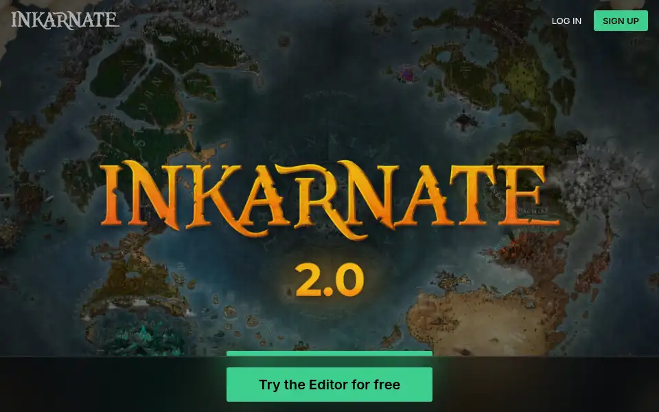 Screenshot of inkarnate.com