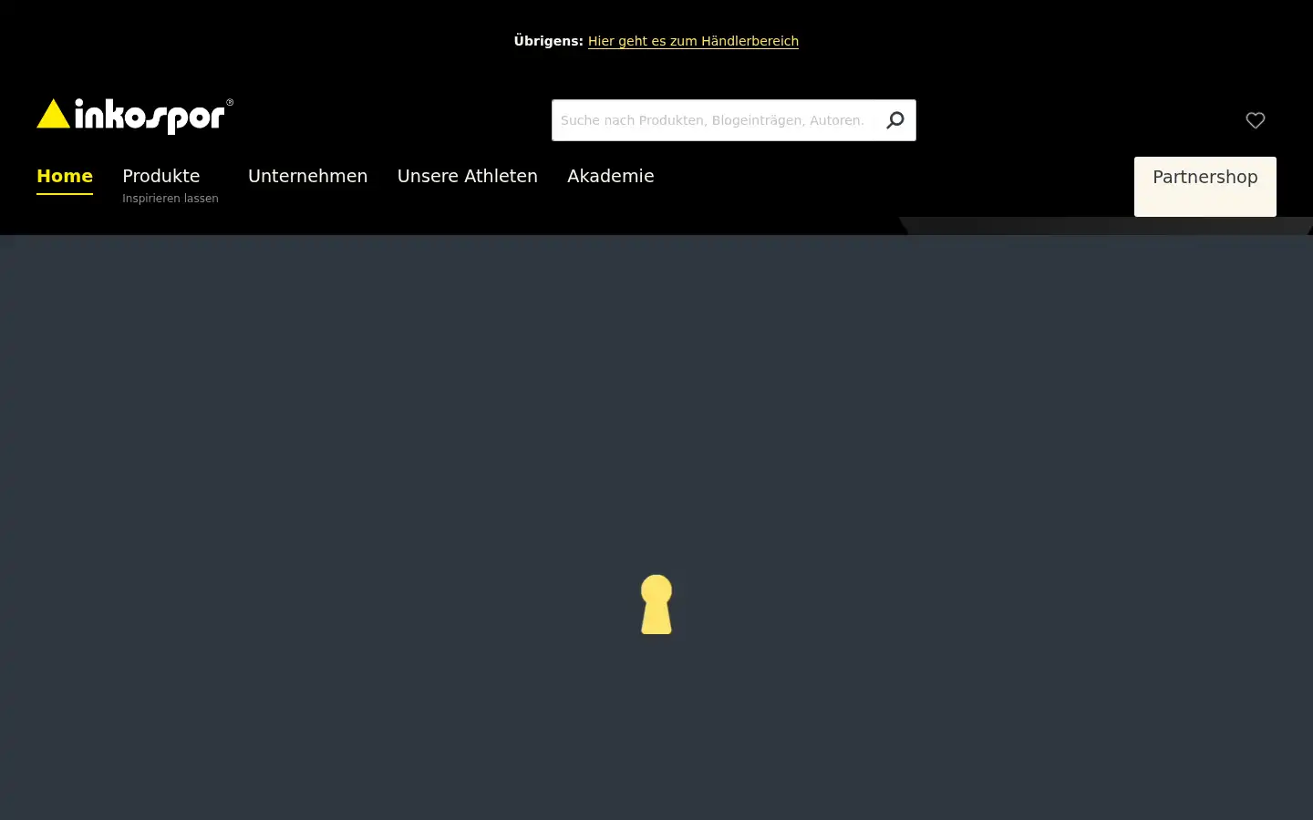 Screenshot of inkospor.com