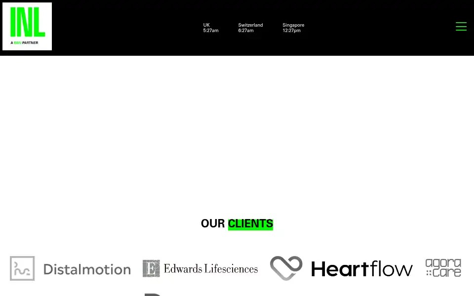 Screenshot of inl-agency.com