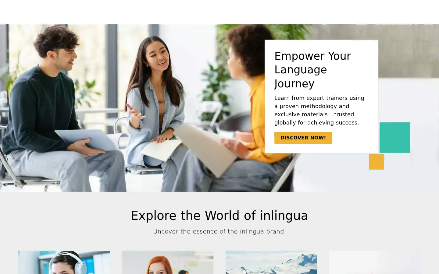 Screenshot of inlingua.com