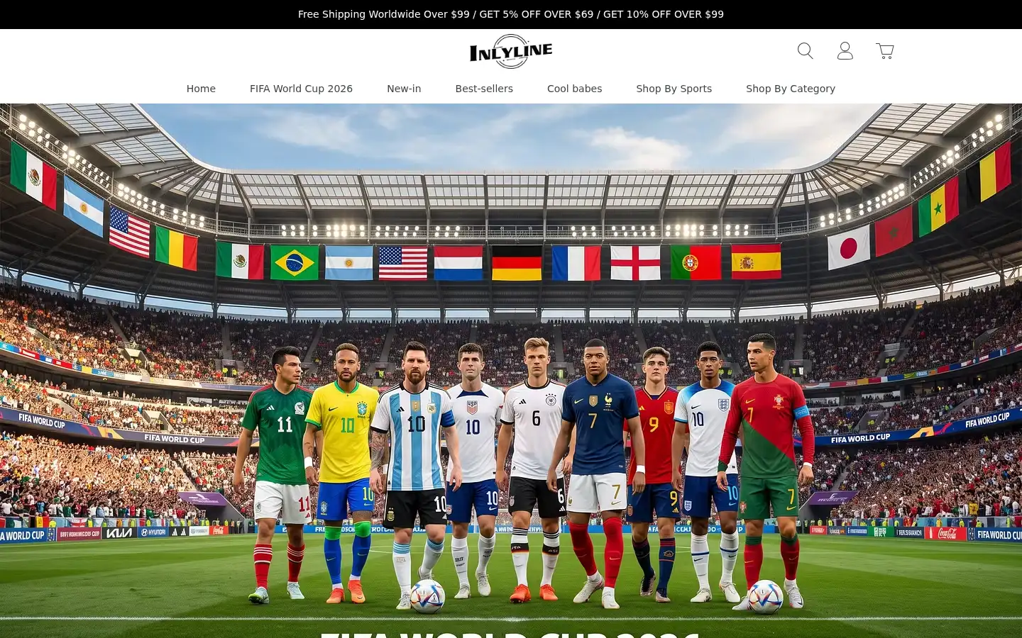 Screenshot of inlyline.com