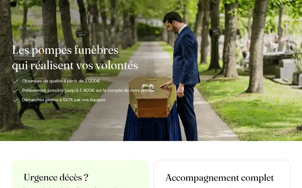 Screenshot of inmemori.com