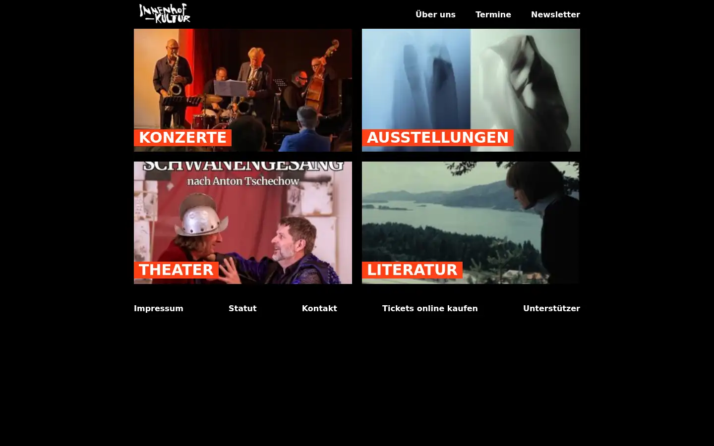 Screenshot of innenhofkultur.at