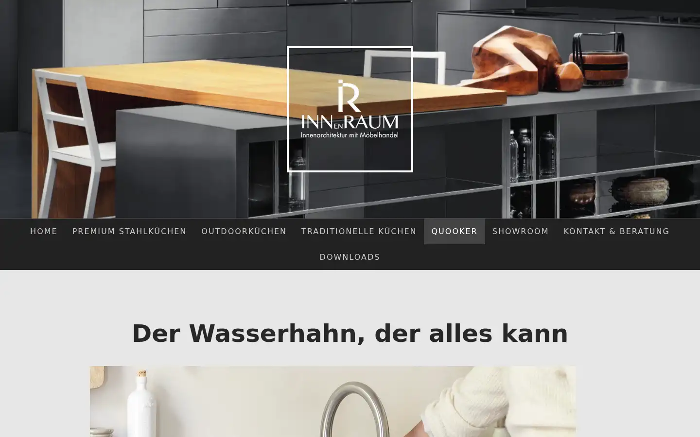 Screenshot of innenraum.at