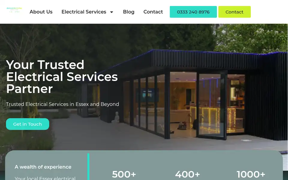 Screenshot of innercoreservices.co.uk