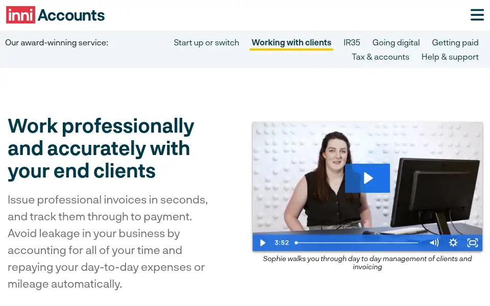Screenshot of inniaccounts.co.uk