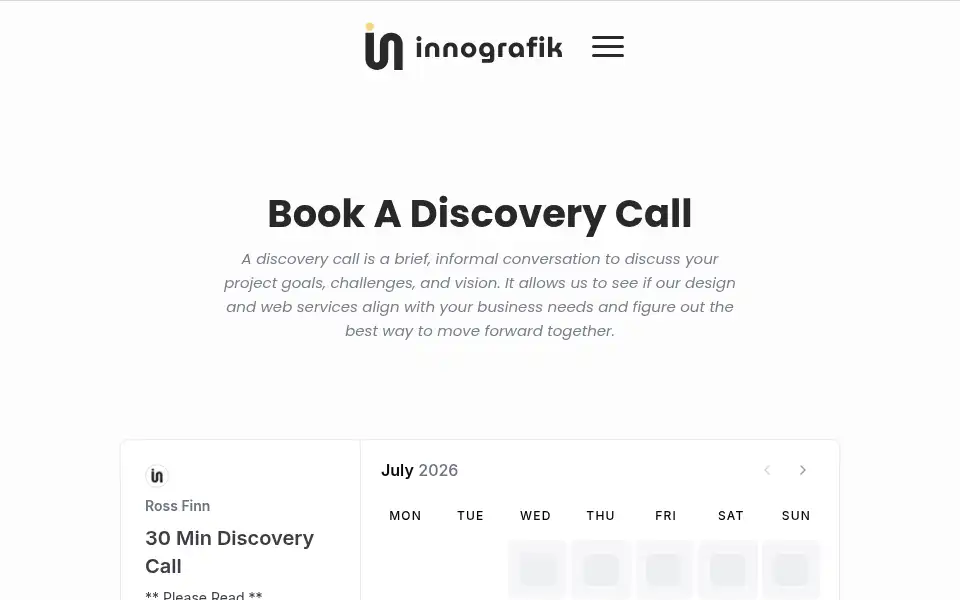 Screenshot of innografik.ie