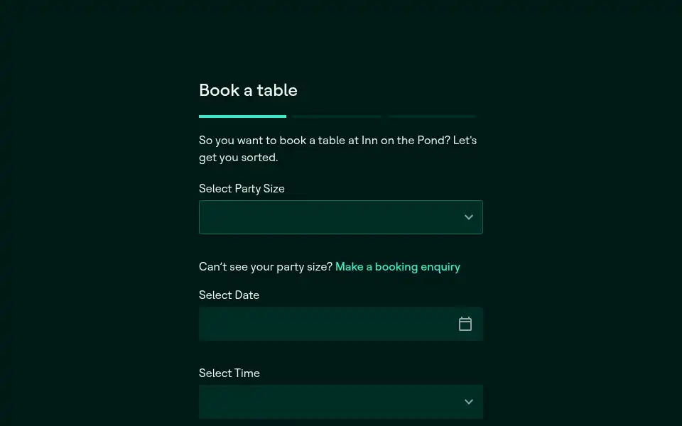 Screenshot of innonthepond.co.uk