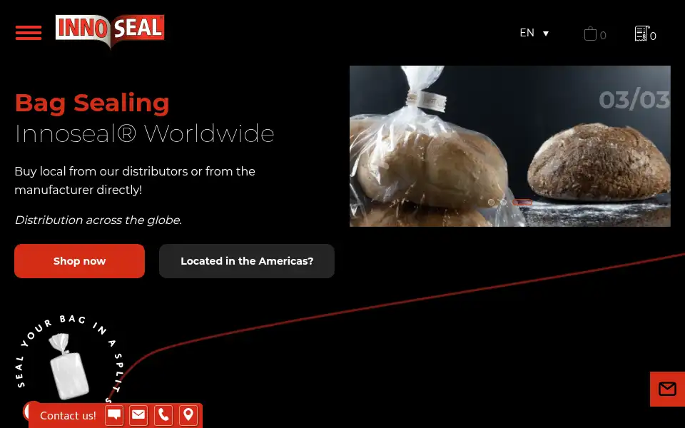 Screenshot of innoseal.shop