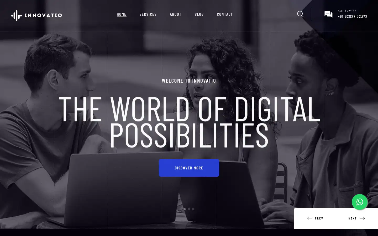 Screenshot of innovatiodigital.in