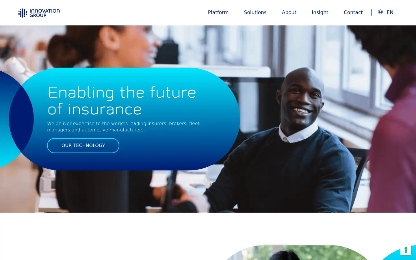 Screenshot of innovation.group