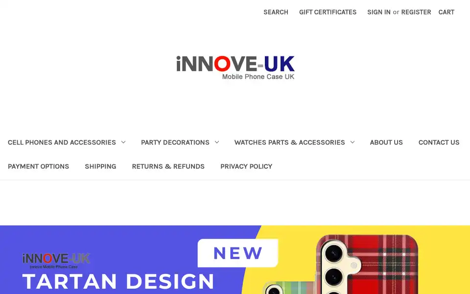 Screenshot of innove-uk.com