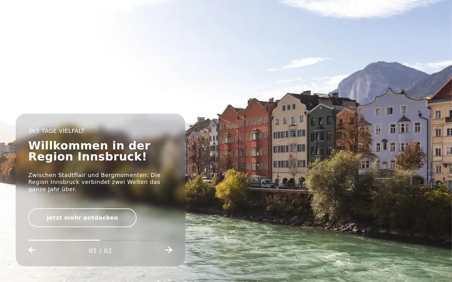 Screenshot of innsbruck.info