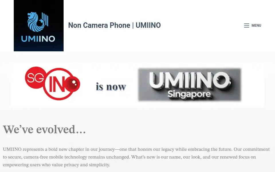 Screenshot of inomobile.com.sg