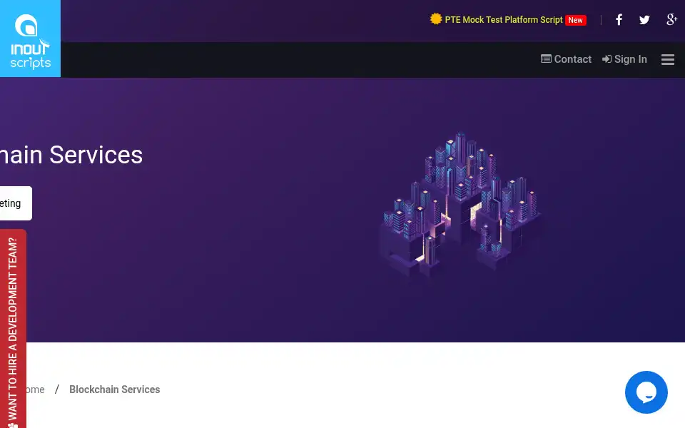 Screenshot of inoutscripts.com
