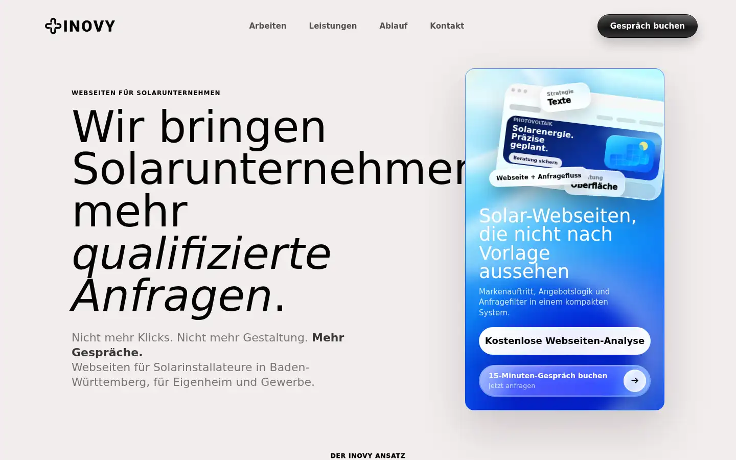 Screenshot of inovy.io