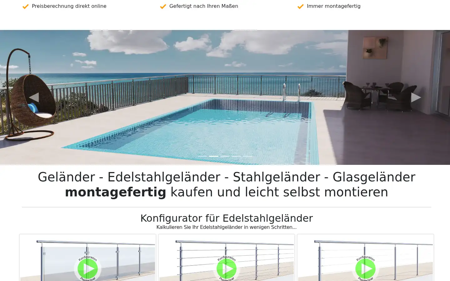 Screenshot of inox-weber.de