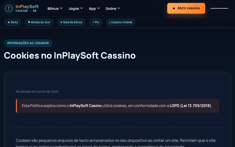 Screenshot of inplaysoft.org