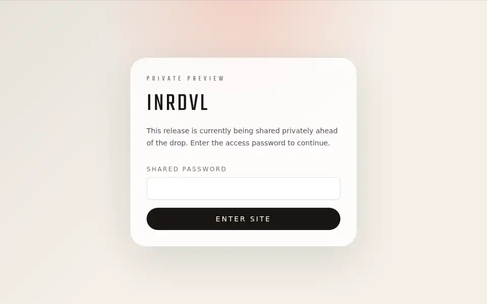 Screenshot of inrdvl.com