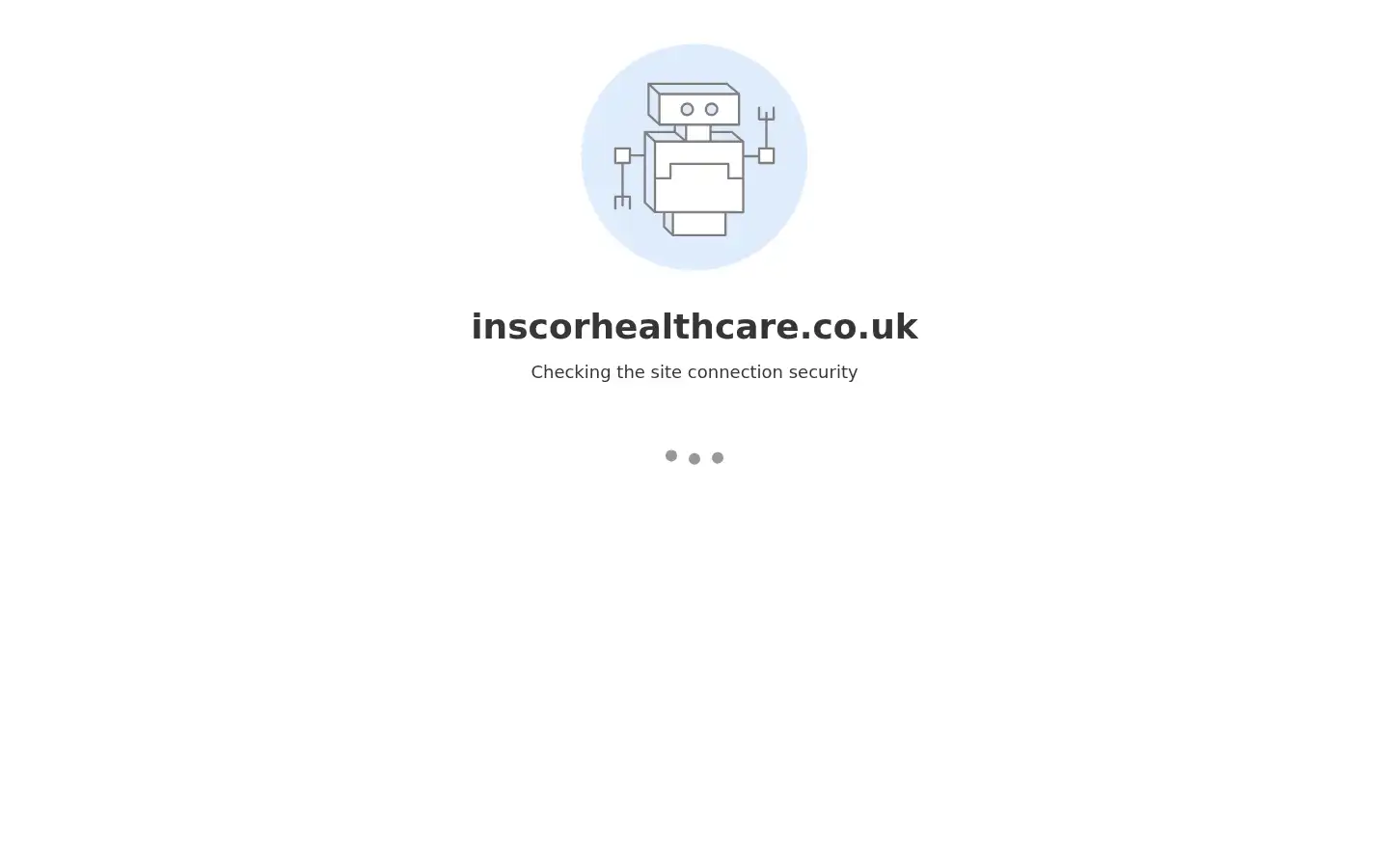 Screenshot of inscorhealthcare.co.uk