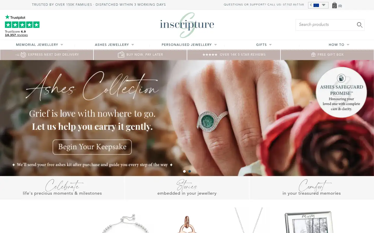 Screenshot of inscripture.com