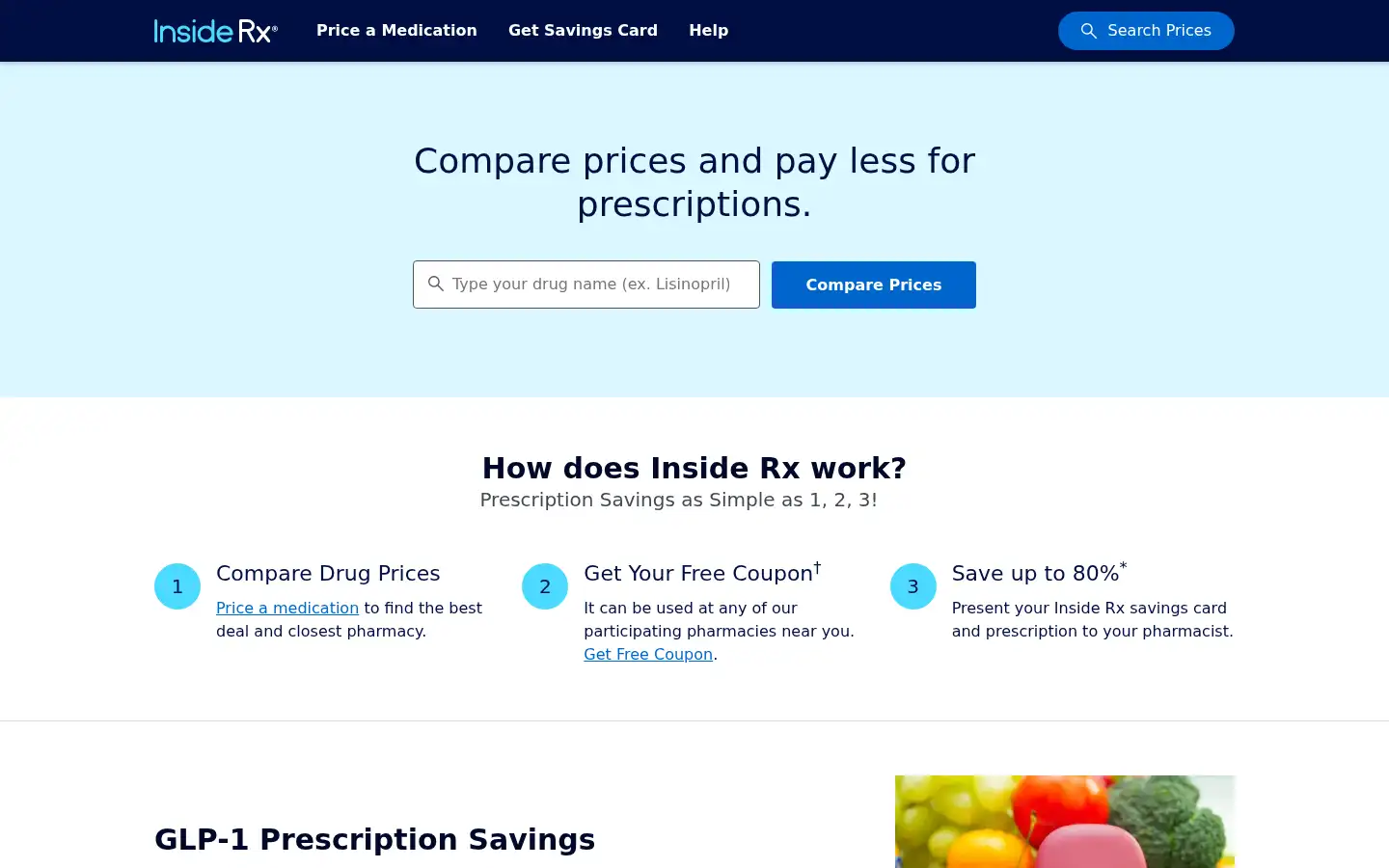 Screenshot of insiderx.com