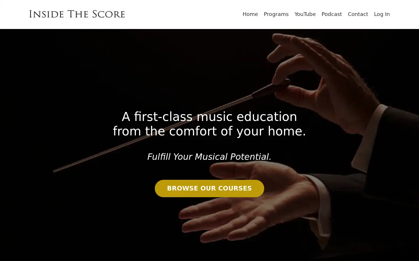 Screenshot of insidethescore.com