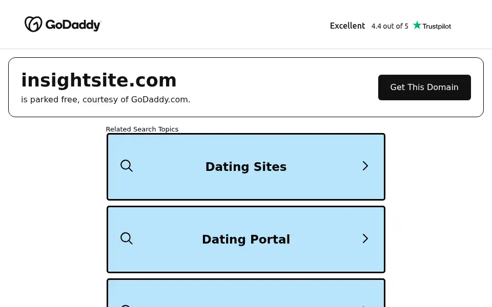Screenshot of insightsite.com