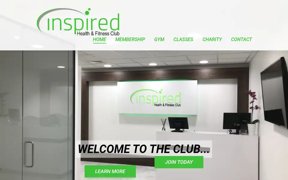 Screenshot of inspiredfitnessclub.co.uk