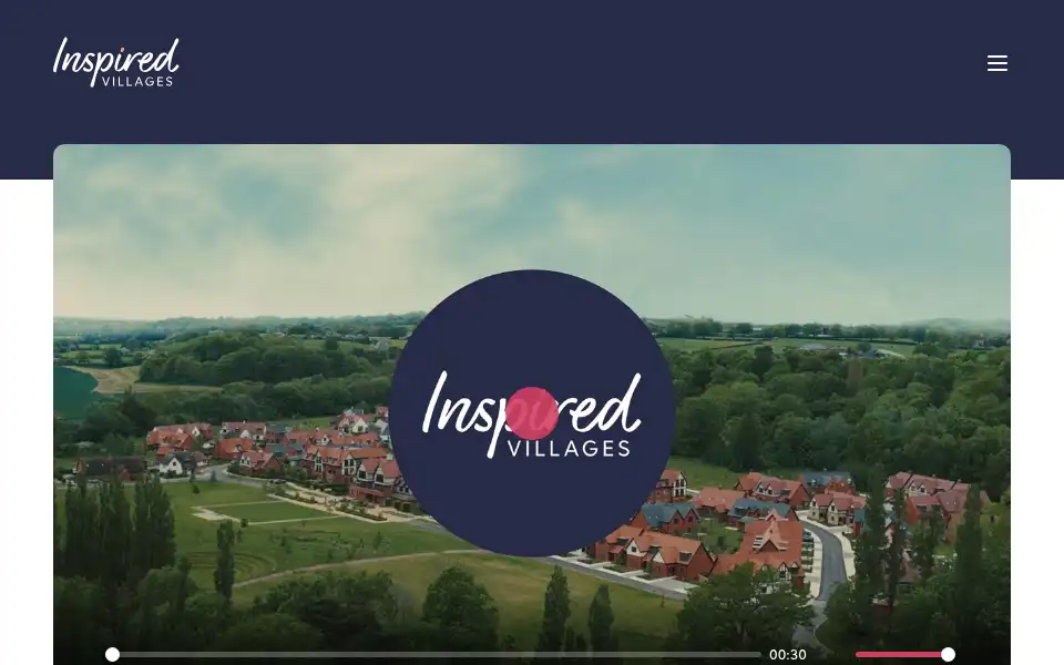 Screenshot of inspiredvillages.co.uk