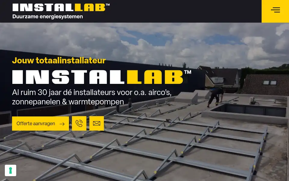 Screenshot of installab.nl