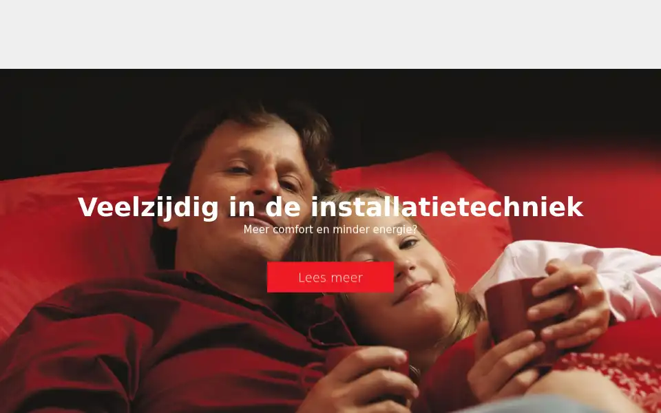 Screenshot of installatiebedrijfvandervelden.nl