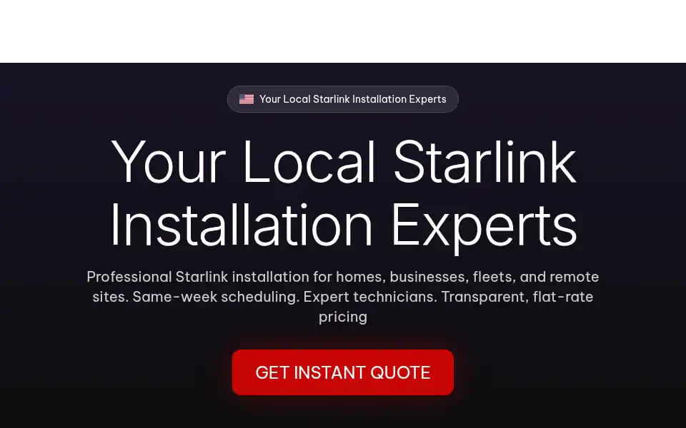 Screenshot of installpros.io