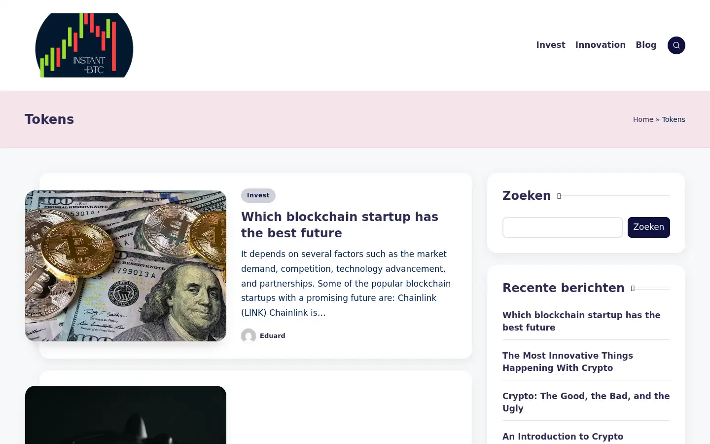 Screenshot of instant-btc.eu