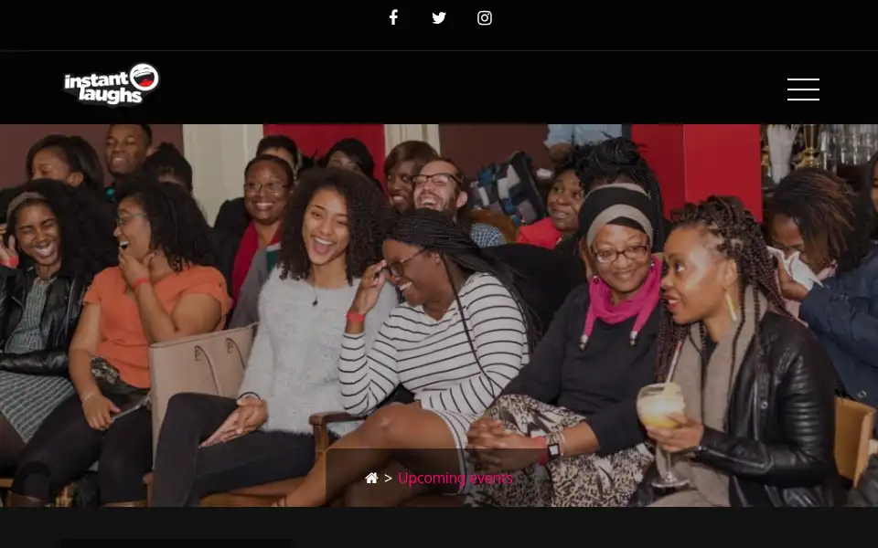 Screenshot of instant-laughs.com
