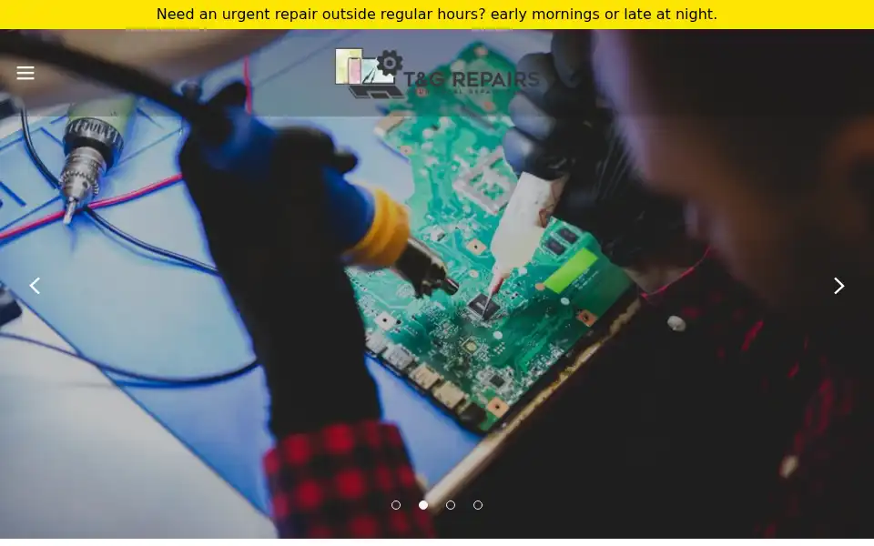 Screenshot of instant-repairs.com
