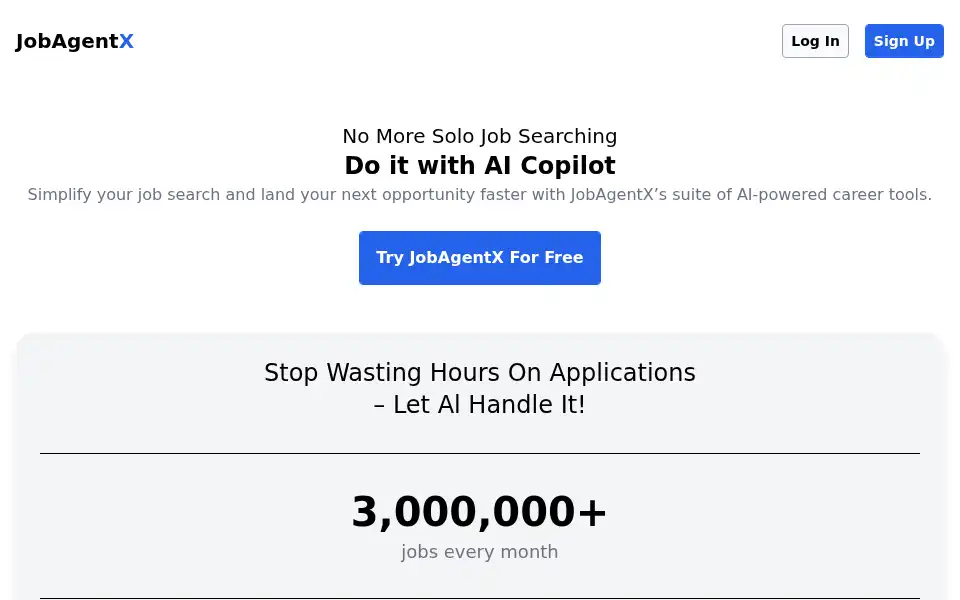 Screenshot of instantresume.io