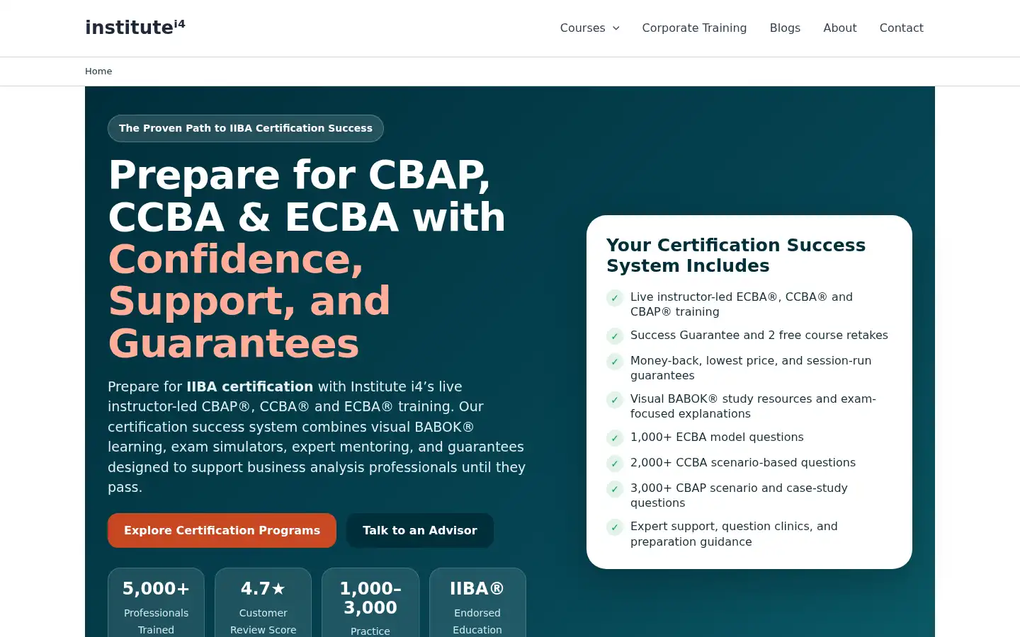 Screenshot of institutei4.com