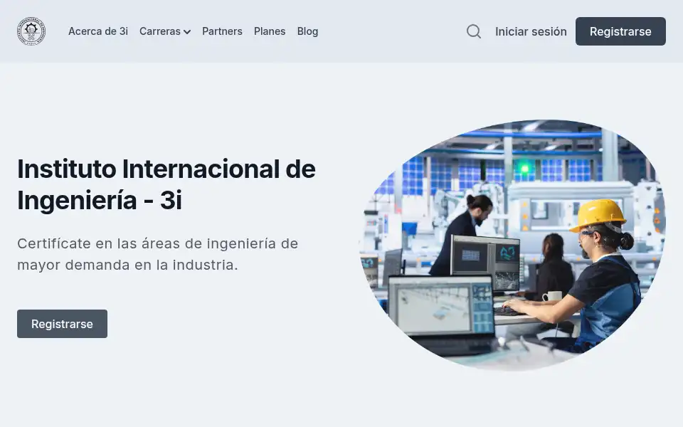 Screenshot of institutodeingenieria.org