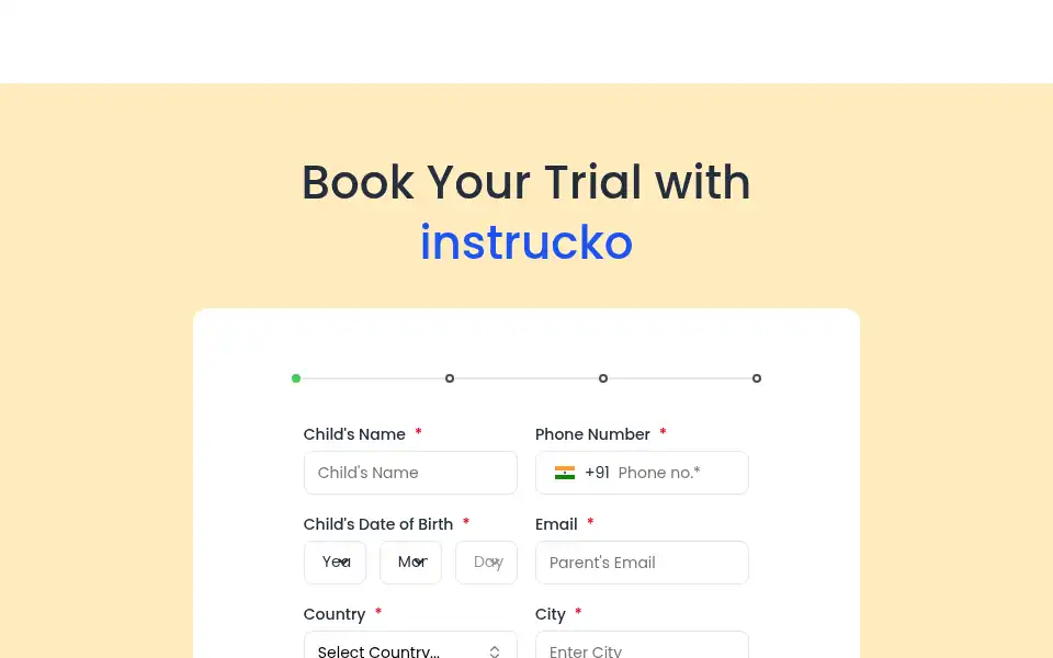 Screenshot of instrucko.com