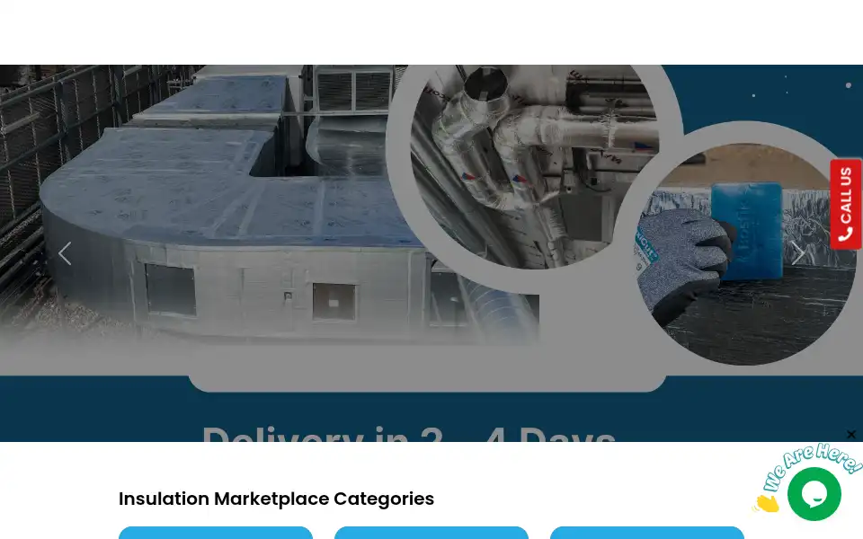 Screenshot of insulationmarketplace.co.uk